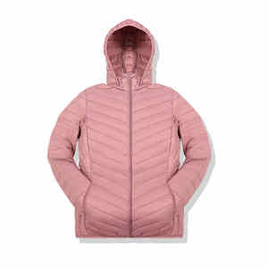 Nouveauté best-seller Veste matelassée pour femmes avec logo personnalisé Taille XL Confortable Longue Longueur au sommet du classement OEM Coton fabriqué en usine - Product Image 3