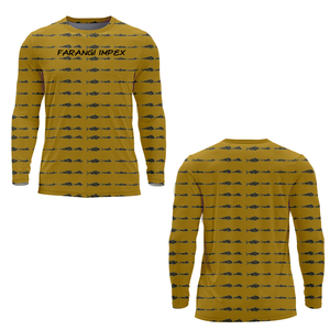 USA drapeau chemise de pêche hommes PFG Protection solaire UPF 50 chemises décontractées à manches longues 100% Nylon Bahama chemise de pêche maillot de football - Product Image 4