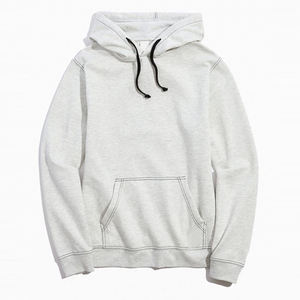 Latest Wholesale Custom Logo Men's Regular Size Fitted <b>Hoodie</b> Unisex Cotton Long Sleeves Plain Pullover Solid Color <b>Hoodie</b> 2026 - Product Image 6