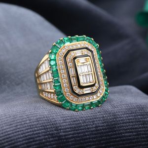 Bagues tendance pour femmes en or 18 carats plaqué or, serties de diamants de laboratoire de style hip-hop Dragon, taille brillant rond, certifiées IGI - Product Image 3