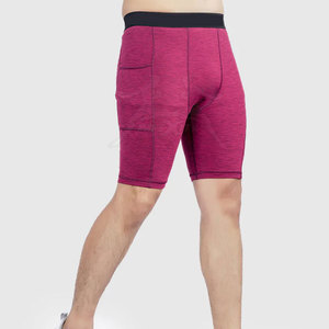 กางเกงขาสั้นรัดกล้ามเนื้อแห้งเร็วสำหรับใส่เล่นฟิตเนส - Product Image 2