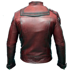 Chaquetas de Cuero Estilo Bomber Personalizadas de Primera Calidad para Hombre con Diseño Reversible, Transpirable y Resistente al Viento - Product Image 3