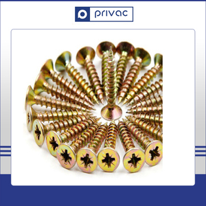 Tornillo de aglomerado autorroscante de cabeza avellanada chapada en zinc amarillo al por mayor de la mejor calidad/tornillo de MDF del fabricante indio - Product Image 3