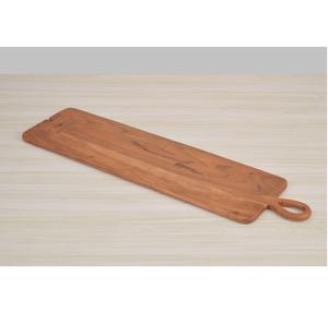 Tabla de cortar de madera para cortar verduras, con acabado de pulido de madera Natural, con acabado de pulido de madera Natural - Product Image 3