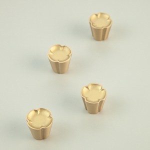 Gold brass flower knob pull cabinet drawer for home dresser door cabinet furniture decorative <b>kitchen</b> wardrobe handle knobs 2024 - Product Image 1