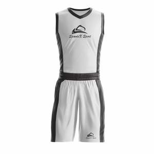 Conjuntos de baloncesto reversibles personalizados, uniforme de equipo de talla grande impreso para torneos de verano, diseño transpirable - Product Image 2