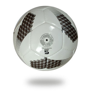 Ballon de football OEM de haute qualité 2025 Équipement de sport léger OM Football laminé PVC/PU cousu à la main - Product Image 2