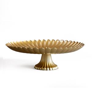 แท่นวางเค้กโลหะทรงกลมแบบมีสไตล์สำหรับวางโชว์ขนมกรอบพิมพ์ลายหรูหราสำหรับตกแต่งเบเกอรี่ในงานแต่งงาน - Product Image 3