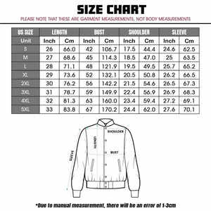 แจ็กเก็ตเบสบอลวิทยาลัยสำหรับผู้ชายเสื้อแจ็กเก็ตทีมโรงเรียนแบบสตรีทแวร์เสื้อแจ็กเก็ตกันแบบสั่งทำ - Product Image 6