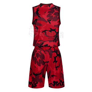 Uniformes de Baloncesto Profesionales para Hombre, Conjuntos de Poliéster Duradero, Transpirable, de Secado Rápido, Tallas Grandes, Antiarrugas, Color Personalizado para Equipo - Product Image 3