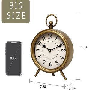 AK đồng thau sang trọng Kim Loại bảng đồng hồ với đầu vòng móc trong Brass Antique hoàn thành cho trang trí nội thất/khách sạn trang trí nội thất - Product Image 3