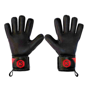 Guantes de Portero Transpirables de Alta Gama en Negro y Amarillo, con Látex en el Dorso y Corte de Dedos Enrollados para Entrenamiento al Aire Libre y Competición - Product Image 4