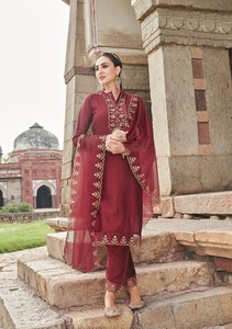 Best Quality <b>Woman's</b> Embroidery Cotton Printed Dress Material Suit Collection for wholesale - Product Image 5