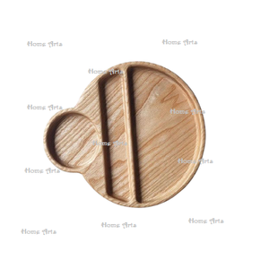 Tendance Design Assiette De Service En Bois Qualité Supérieure Taille Personnalisée Dessert Assiette De Service À Vendre - Product Image 2