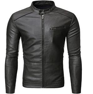 Producto más vendido, las mejores chaquetas de cuero de invierno para hombre, diseño personalizado, abrigo de cuero ajustado, chaquetas para hombre - Product Image 4