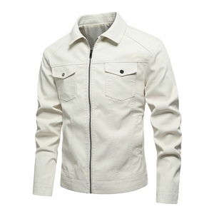 Most Popular Quality Custom Men Leather <b>Jacket</b> Pakistan Made Leather <b>Jacket</b> - Product Image 5