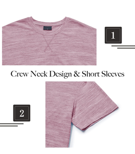 Sportif hommes t-shirts vêtements de sport séchage rapide à manches courtes t-shirt léger respirant Fitness entraînement entraînement Gym haut de course - Product Image 4