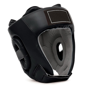 Casque de boxe, protège-tête pour arts martiaux, faible MOQ, qualité supérieure, protection pour le kick-boxing, cuir PU confortable, unisexe, OEM personnalisé - Product Image 2
