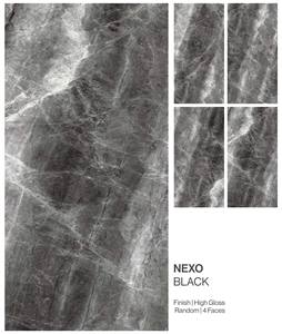 กระเบื้องพอร์ซเลนเคลือบเงาสีดำ NEXO - Product Image 3