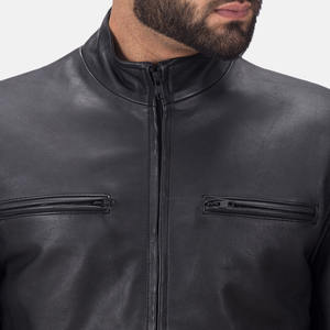 Chaqueta de Cuero Genuino para Hombre, Diseño Personalizado, Estilo Casual y Profesional, Última Moda de Invierno 2026 - Product Image 5