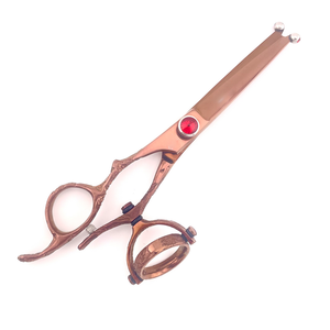 Double Swivel Handle Shears <b>Left</b> <b>Handed</b> Stainless Steel Hair Cutting <b>Scissors</b> - Product Image 5