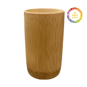 Taza para beber de bambú reutilizable | Taza de bambú natural sin mango | Taza ecológica sostenible para bebidas frías y calientes - Product Image 4
