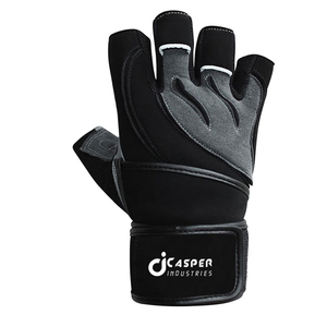 Venta caliente Guantes de gimnasio de medio dedo para culturismo y Fitness Ejercicio Entrenamiento Guantes de levantamiento de pesas - Product Image 2