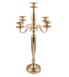 Fine Quality Brass Table Top <b>Candelabra</b> Latest Design for Christmas & Wedding Decor - Product Image 4