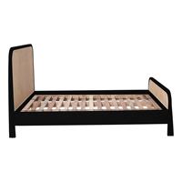 Willow Cama Queen en MangowoodBlack Rattan