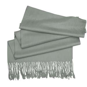 Authentic Handmade Plain <b>Pashmina</b> <b>Shawl</b> Soft Warm and Timeless - Product Image 5