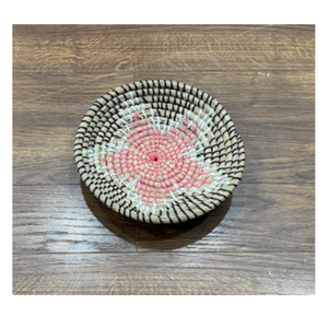 Vente en gros d'assiettes en jonc de mer personnalisées faites à la main plateau de dessous de verre suspendu au mur écologique - Product Image 3