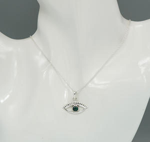 925 argent sterling massif naturel noir opale éthiopienne mois d'octobre pierre de naissance pendentif élégant - Product Image 5