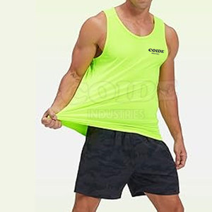 Débardeur pour homme, nouveau, polyester, haute qualité, débardeur sans manches pour le fitness, vêtements pour homme, débardeur de sport pour le fitness - Product Image 6