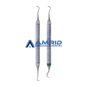 Hu-Friedy Gracey Curette Handle 9 Orange MF Dental Set Instrumentos quirúrgicos - Product Image 4