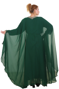 Modern Moroccan Islamic <b>Kaftan</b> for <b>Women</b> Long Floor-Length Beach Dress with Breathyable Long Sleeve ODM Supply - Product Image 5