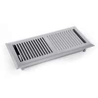 Registre de sol évent split ac split réglable déflecteur de débit extender montage magnétique déflecteur d'air en plastique pour système cvc