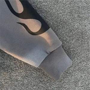 Parches bordados personalizados con logotipo al por mayor de peso pesado 500 Gsm Streetwear Sun Faded de gran tamaño Full Zip up Hoodies - Product Image 4