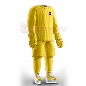 Popular Custom Designed Men's Ice Hockey Uniform Pakistan 100% Polyester Breathable Quick Dry Lightweight High Quality Sports - Product Image 2