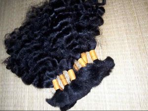 Human Hair One Donor Raw Bundle Human Weft Weave Extension Cuticle Aligned Double Drawn - Product Image 2