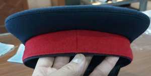 WOK Casquette à visière d'officier de haute qualité Casquettes d'officier avec broderie à la main sur le devant - Product Image 6