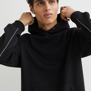 Customize latest <b>men's</b> fashion high Street blank <b>oversized</b> <b>hoodie</b> <b>Men</b> Clothing 100% Cotton French Terry Streetwear <b>hoodie</b> - Product Image 5