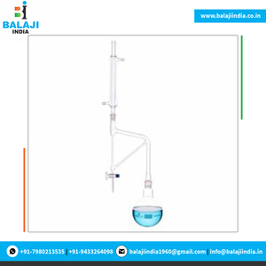Aparato de Determinación de Aceites Esenciales (Clevenger) de Vidrio Borosilicato de Alta Calidad, Suministros de Laboratorio, BALAJI INDIA(BI) Personalizado - Product Image 3