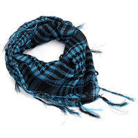 110x110cm coton randonnée écharpes arabe tactique écharpes Shemagh gland pour hommes femmes Bandana hommes femmes utiliser écharpe tactique