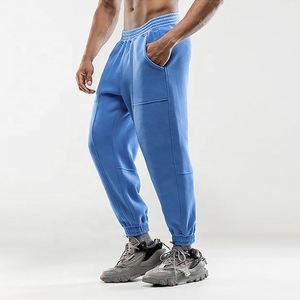 Pantalon décontracté droit léger pour hommes du fabricant professionnel Logo personnalisé OEM respirant anti-rides multicolore - Product Image 2