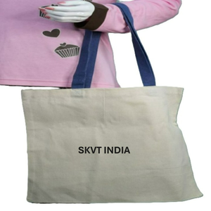 Sac fourre-tout mini pour femme en toile épaisse 100% coton, fermeture éclair, bandoulière réglable, lettres brodées, design de mode japonais - Product Image 1