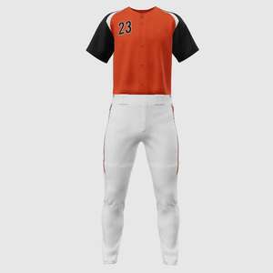 ชุดกีฬาออกแบบโลโก้ใส่ได้ทั้งชายและหญิงชุดเล่นเบสบอลทำจากโพลีเอสเตอร์สวมใส่สบายระบายอากาศได้ดีดีไซน์ล่าสุด - Product Image 4