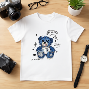 T-Shirt Unisex Personalizzata 210 GSM 100% Cotone - Opzioni di Stampa Serigrafica e DTG - Product Image 3