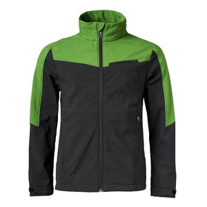 Veste polaire d'hiver chaude softshell pour homme de couleur unie à personnaliser avec sérigraphie brodée et impression numérique par sublimation - Product Image 6