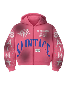 Sweat-shirt unisexe surdimensionné en coton 100% de haute qualité, lavé à l'acide, tendance streetwear, personnalisable - Product Image 3