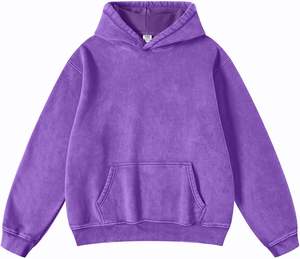 Sweatshirts en coton de couleur unie vierge au design personnalisé pour hommes pour femmes sweatshirts unisexes à enfiler de haute qualité Vente en gros - Product Image 5